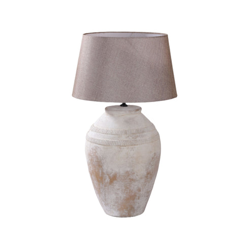 Shine, Table Lamp, dia35xH57cm, Beige/Gold